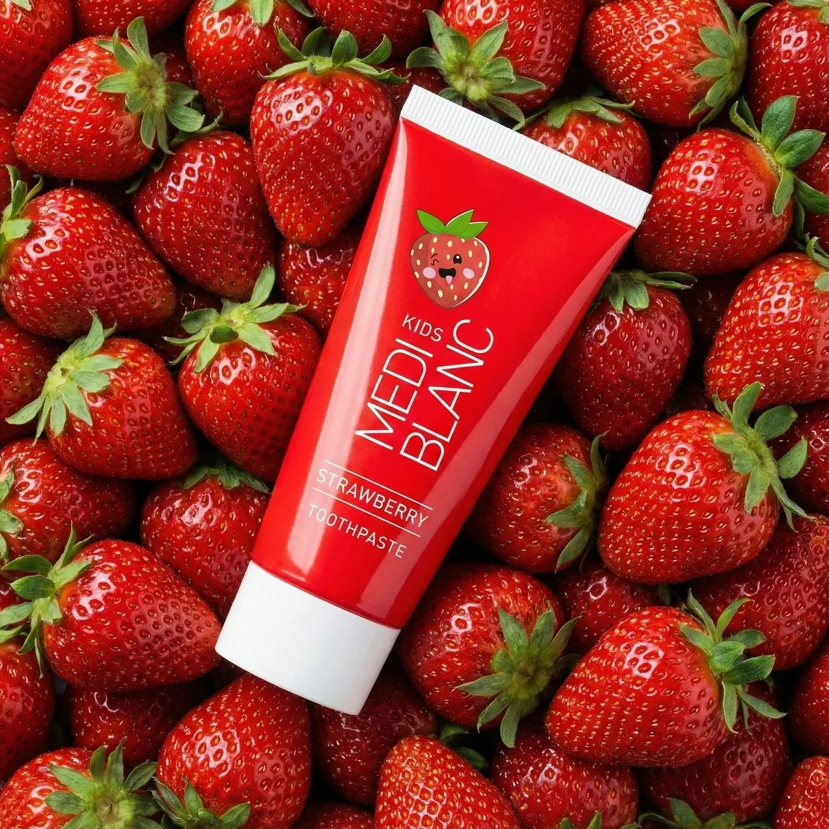MEDIBLANC Kids Strawberry Toothpaste zubní pasta pro děti 50 ml
