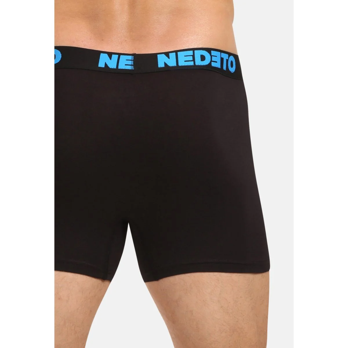 Nedeto 5PACK pánské boxerky černé (5NB003) L