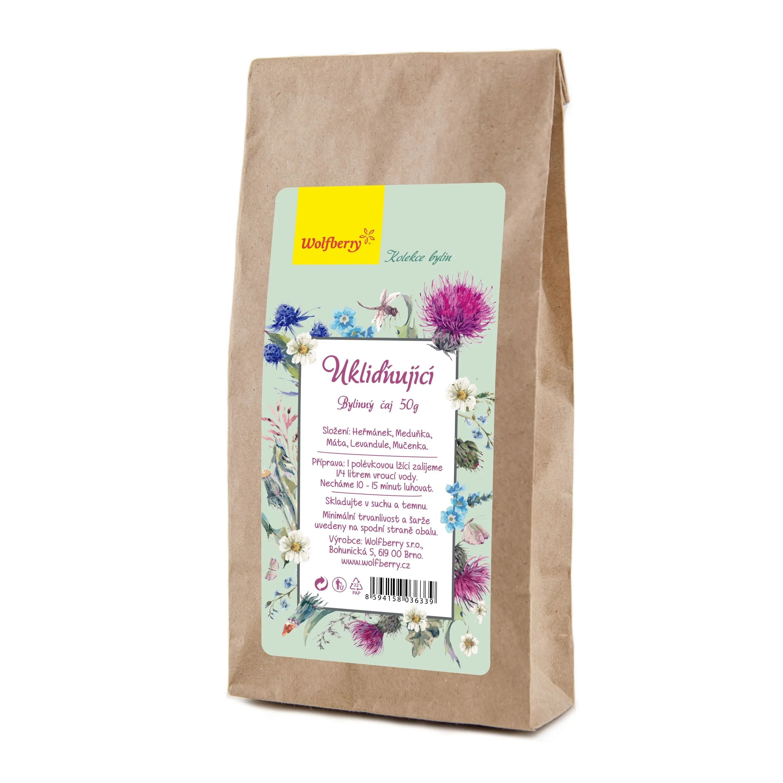 Wolfberry Uklidňující bylinný čaj sypaný 50 g