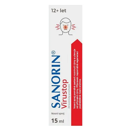 Sanorin Virustop nosní sprej 15 ml