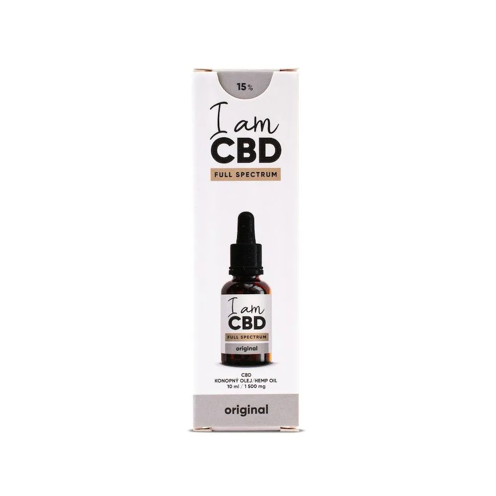 I am CBD Full Spectrum CBD olej 15% 10 ml