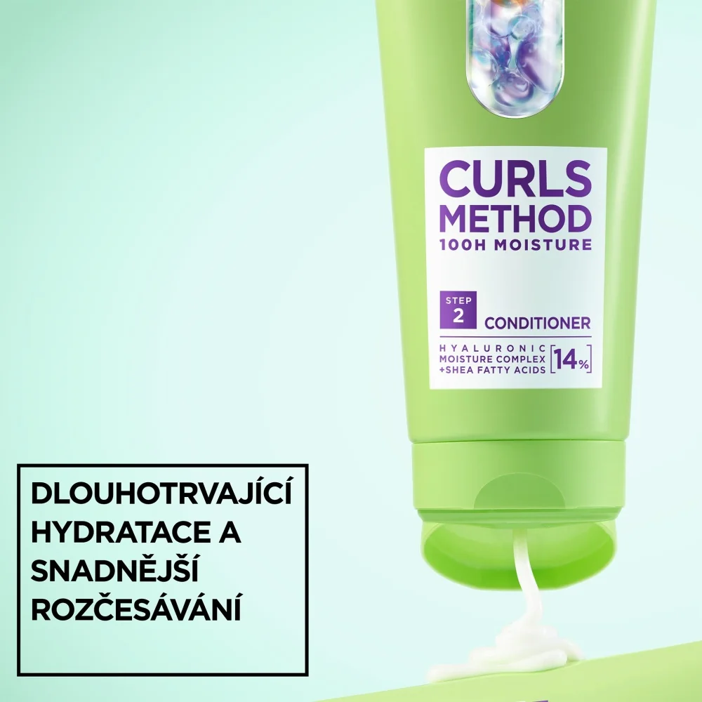Garnier Fructis Curls hydratační kondicionér pro suché vlnité a kudrnaté vlasy 200 ml