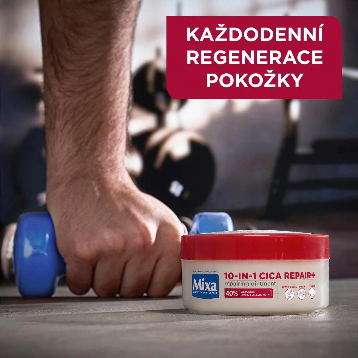 Mixa Cica Repair+ 10v1 Regenerační mast 150 ml