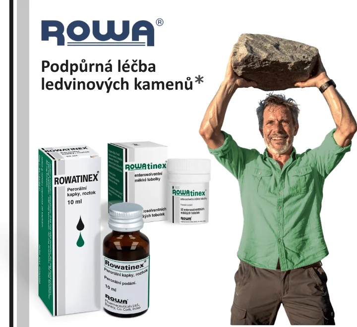 Rowa podpůrná léčba ledvinových kamenů Rowa podpůrná léčba ledvinových kamenů