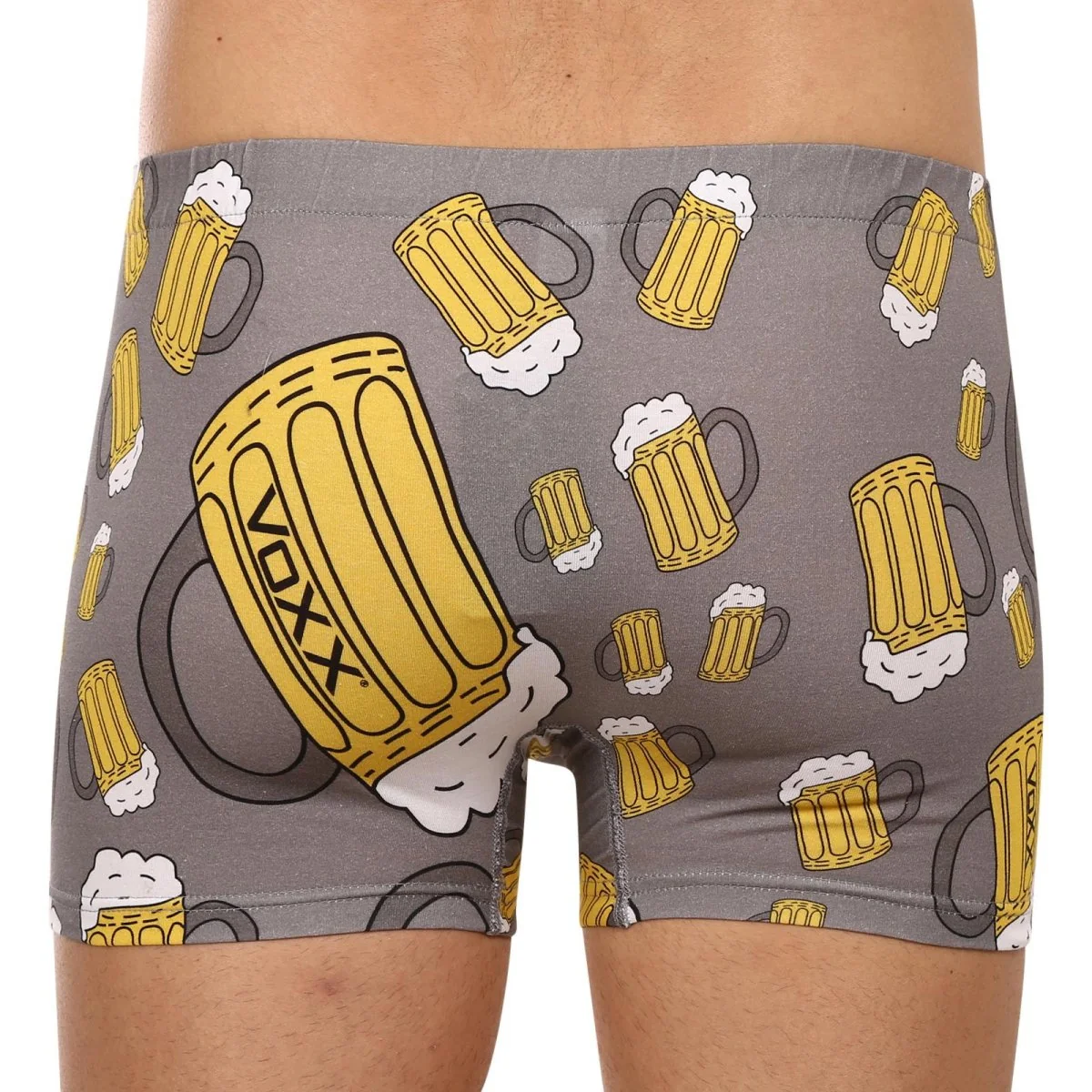VoXX Pánské boxerky vícebarevné (Kevin-pivo/velké šedé) XL