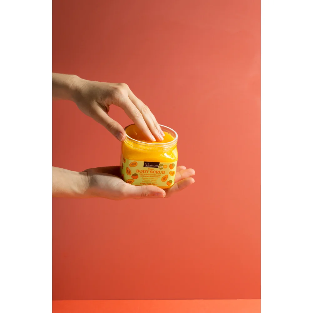 IDC Institute Tělový peeling Papája&Mango 470 g