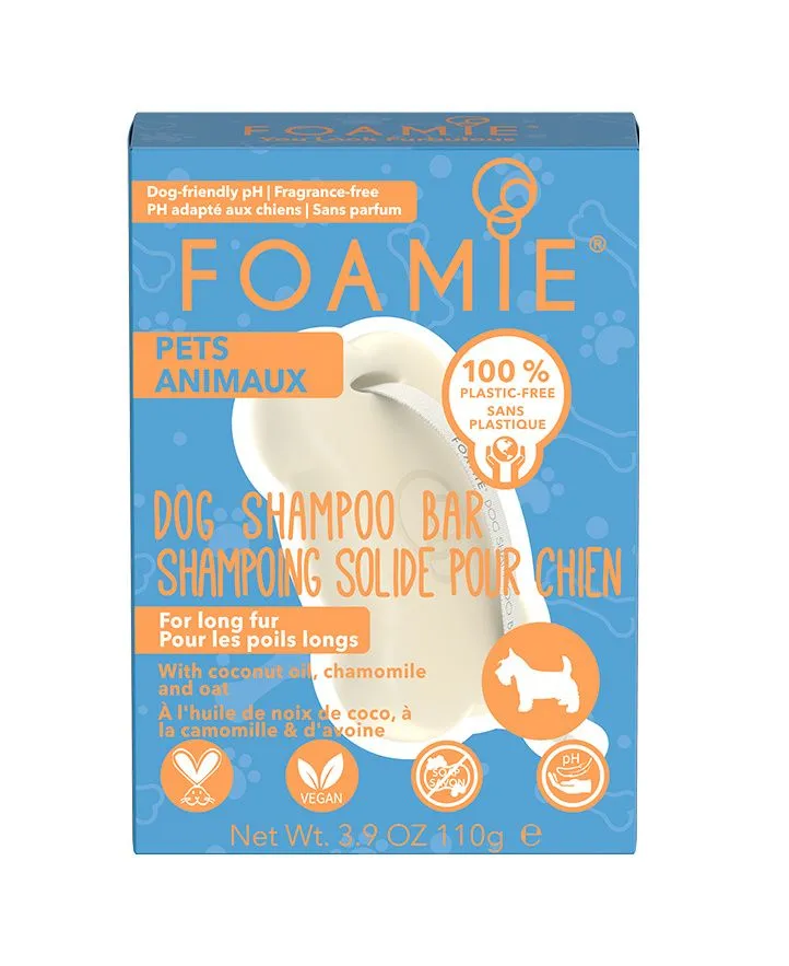 Foamie Dog Shampoo Furbulous for long fur šampon na psí srst 110 g