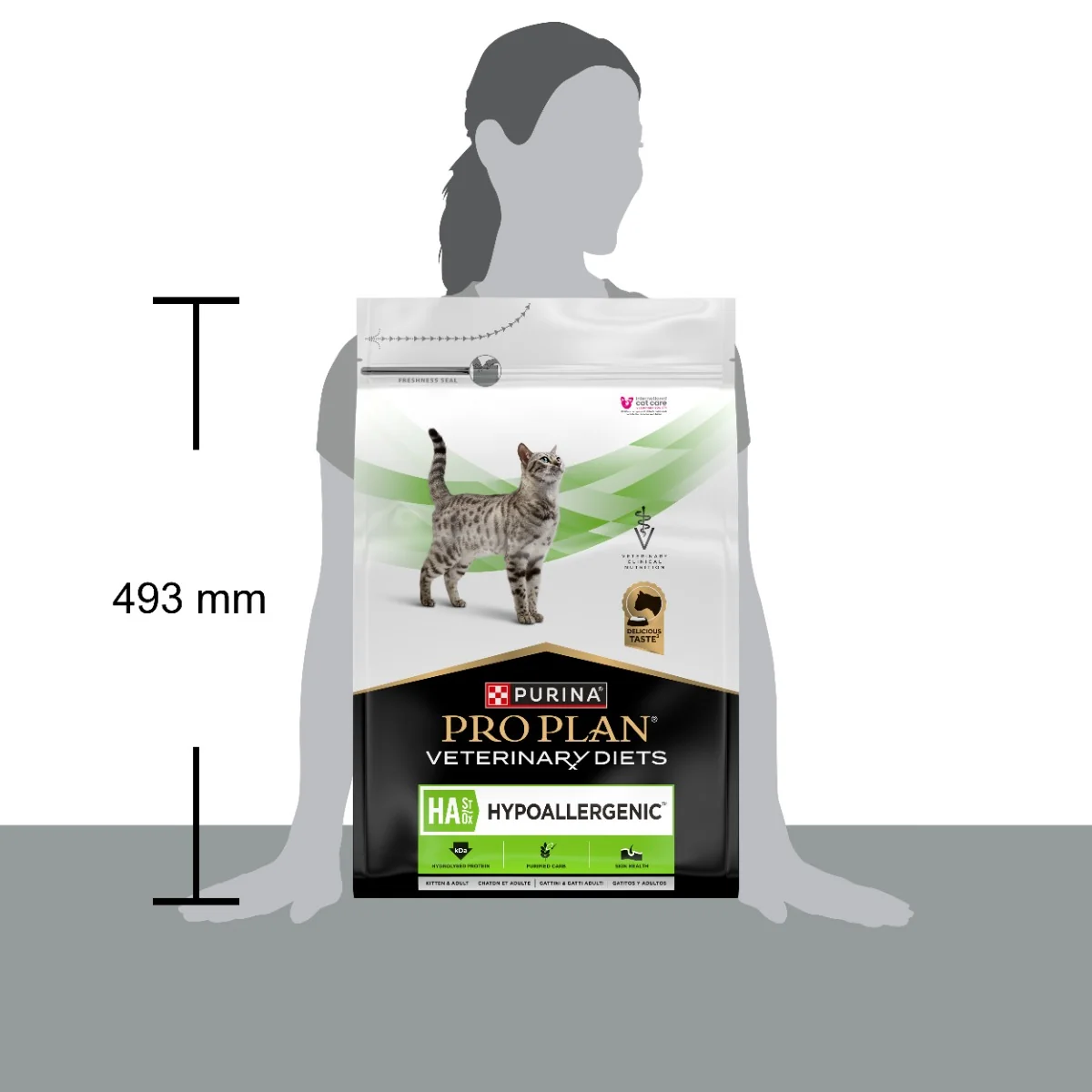 Purina Pro Plan Veterinární diety HA Hypoallergenic granule pro kočku 3,5 kg