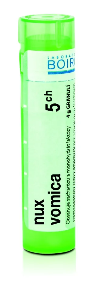 Boiron NUX VOMICA CH5 granule 4 g