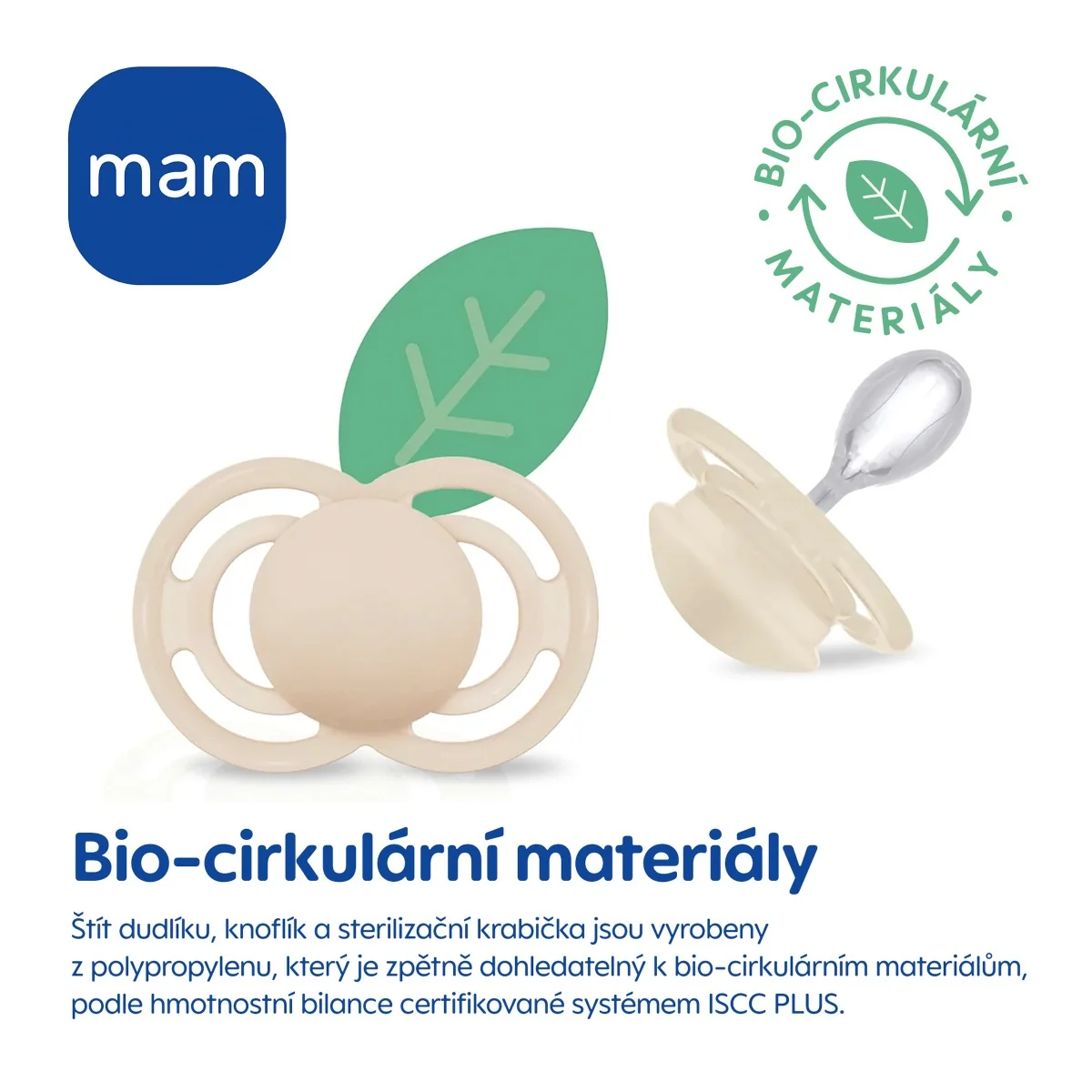 MAM Dudlík Perfect 6m+ 2 ks krab/ryba