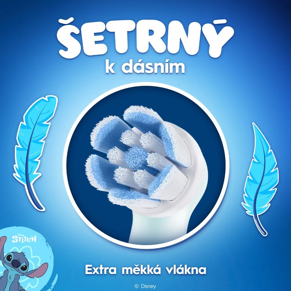 Oral-B iO Kids 6+ Stitch náhradní hlavice 4 ks