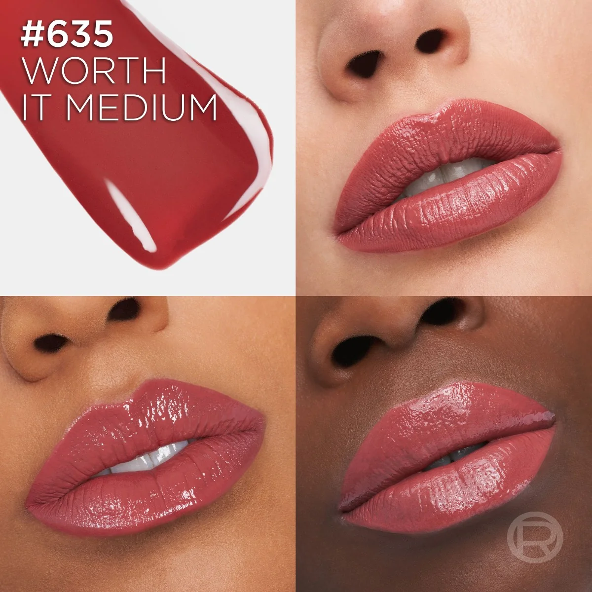 Loréal Paris Infaillible Laque Resistance 635 Worth It Mid tekutá rtěnka 4,3 ml