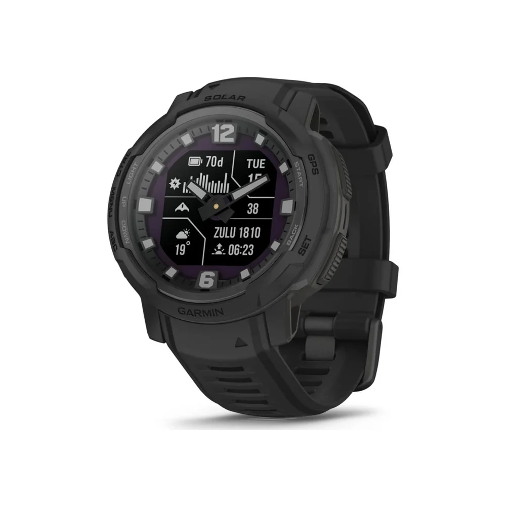 Garmin Instinct Crossover Solar Tactical edition hodinky s GPS Graphite