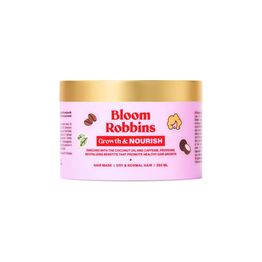 Bloom Robbins Maska pro výživu a růst vlasů s bambuckým máslem 250 ml