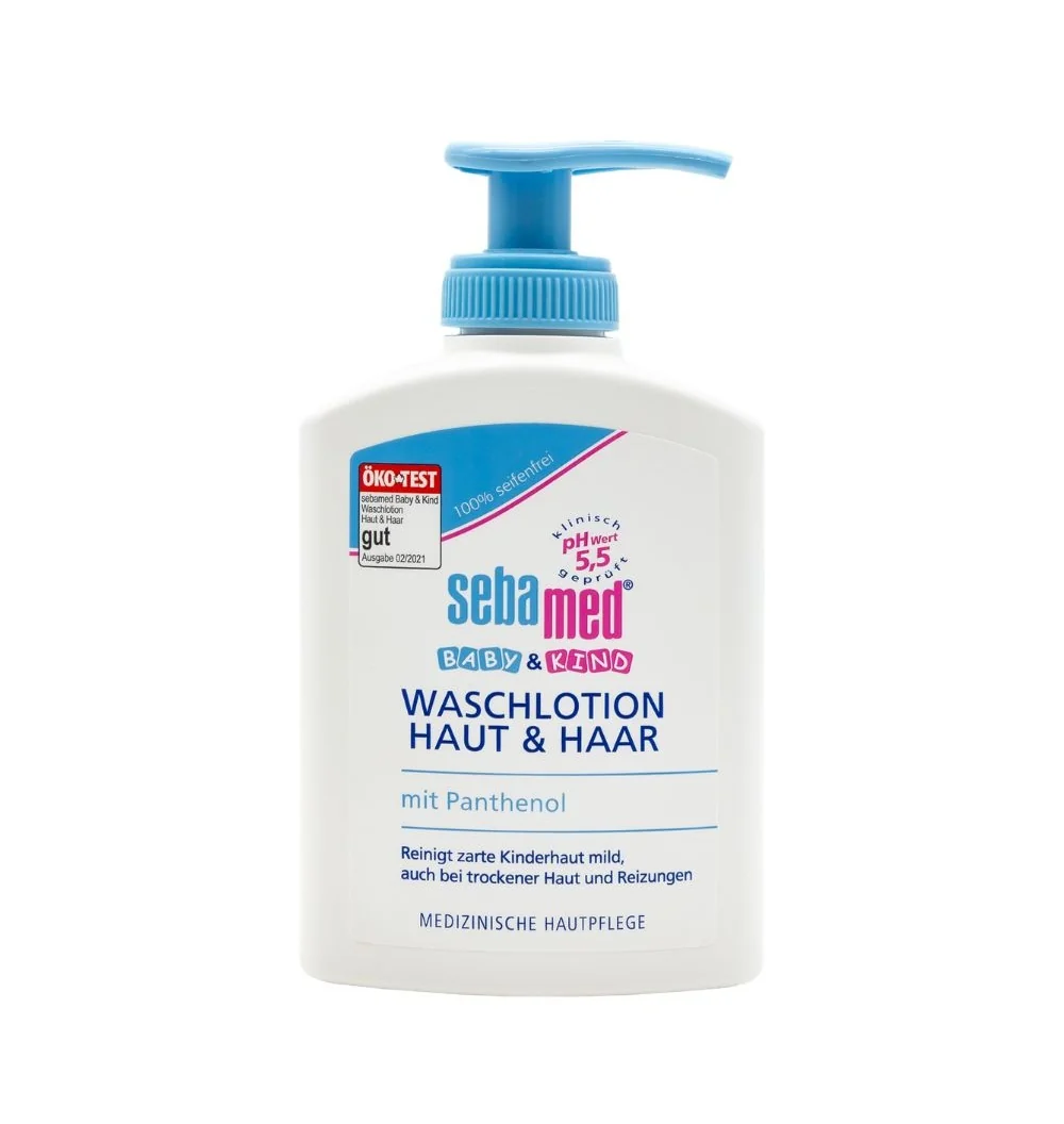 Sebamed Baby Mycí emulze na tělo a vlasy 200 ml