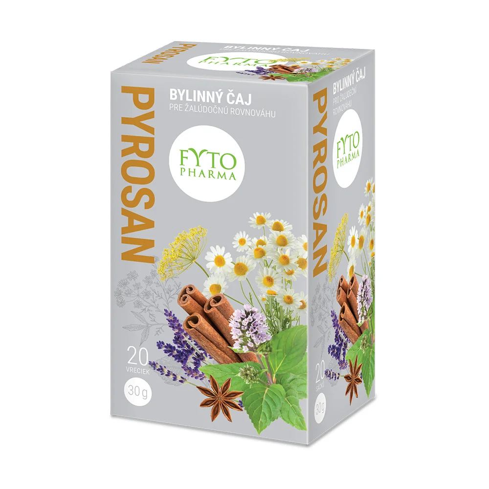 Fytopharma Pyrosan Bylinný čaj pro žaludeční rovnováhu 20x1,5 g