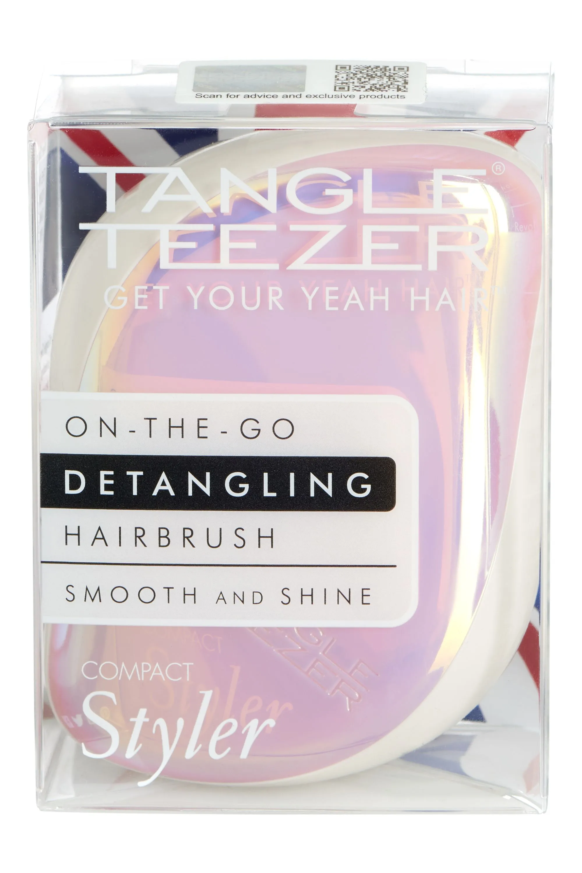 Tangle Teezer Compact Holographic kartáč na vlasy