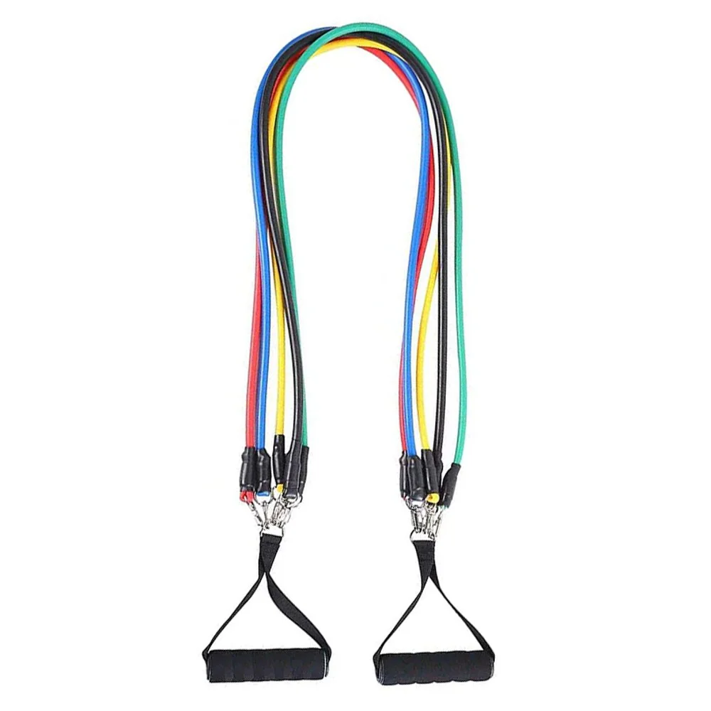 inSPORTline Nastavitelný gumový expandér Morpo Tubes 140 cm / 4,5-45 kg