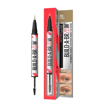 Maybelline Build a Brow odstín 250 Blonde fix a gel na obočí 1,4 g