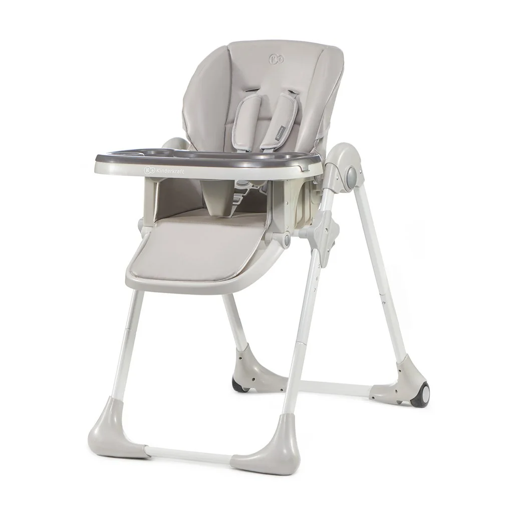 Kinderkraft Židlička jídelní Yummy Grey 