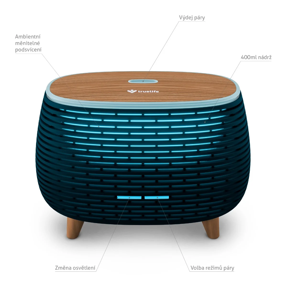 Truelife AIR D6 aroma difuzér a zvlhčovač