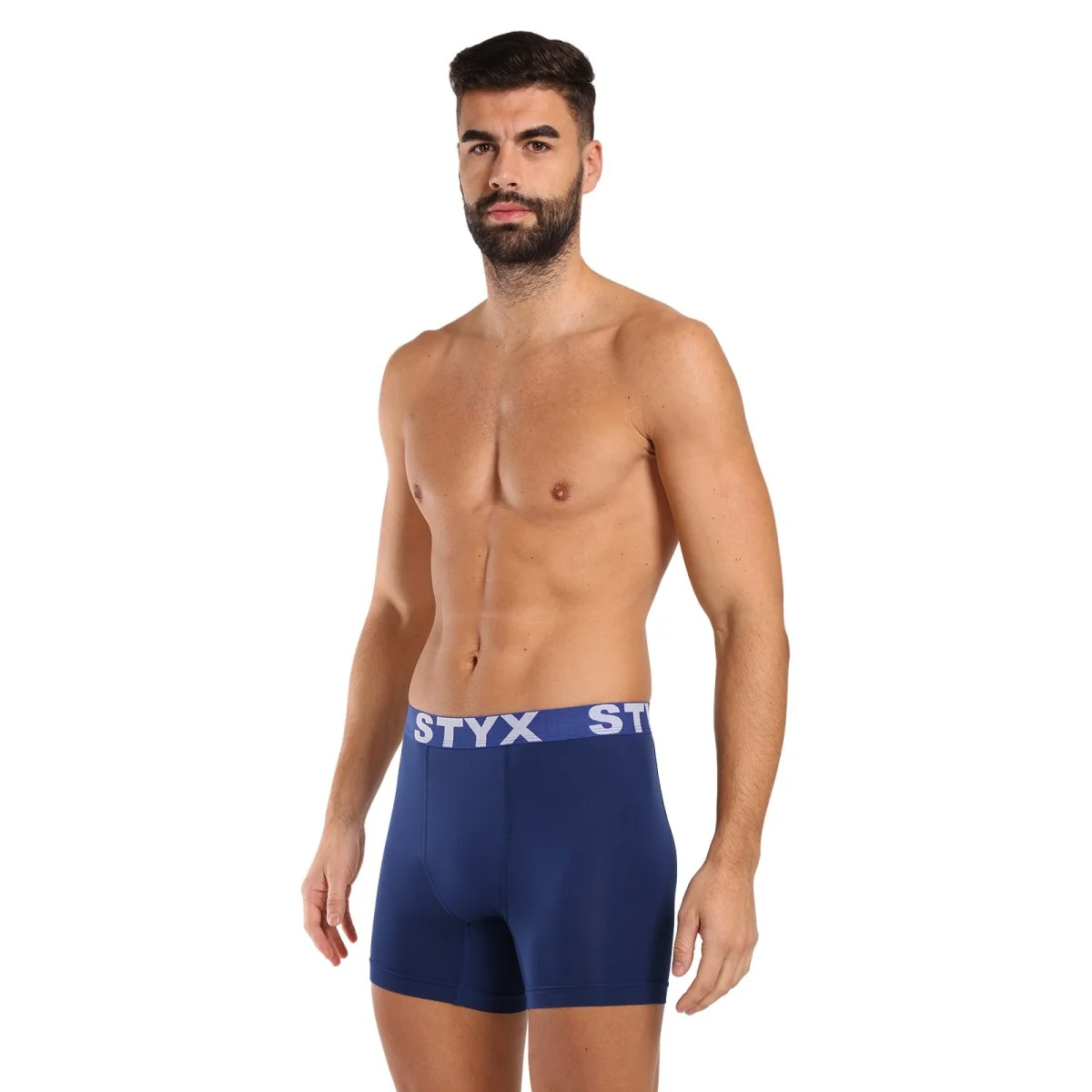 Styx Pánské funkční boxerky tmavě modré (W968) S