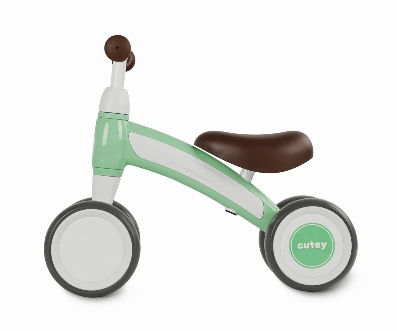 Milly Mally Dětské odrážedlo CUTEY Retro – první odrážedlo, zelená