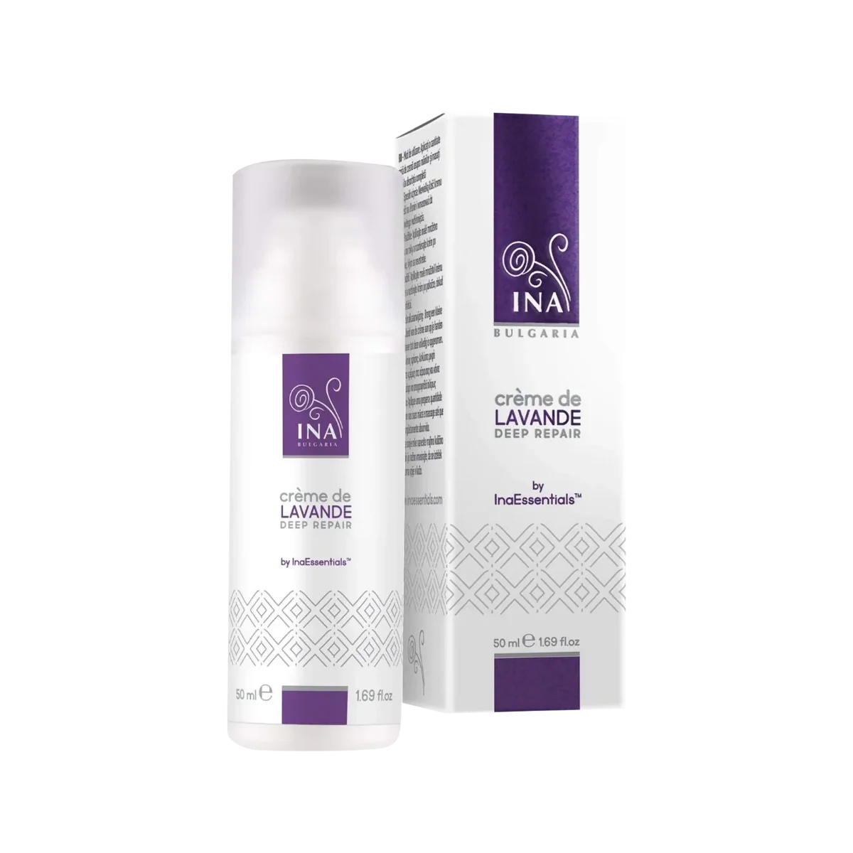 InaEssentials Lavender Secret Přírodní krém na suché ruce 50 ml