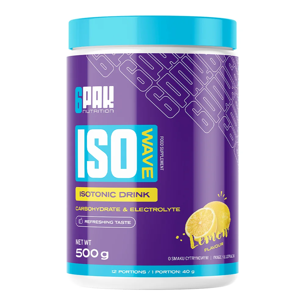 6Pak Nutrition Isotonic Iso Wave 500 g citron