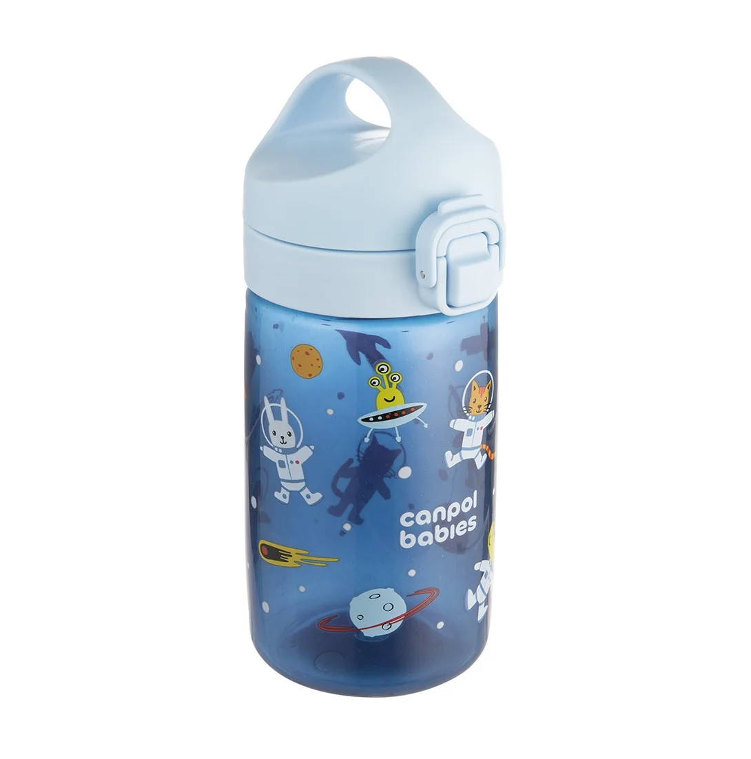 Canpol babies Láhev na vodu pro děti Junior 2,5l+ 400 ml 1 ks modrá