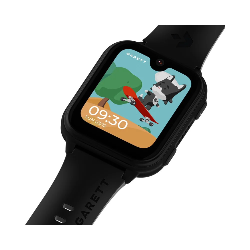 Garett Kids Vibe 4G AMOLED chytré hodinky Black