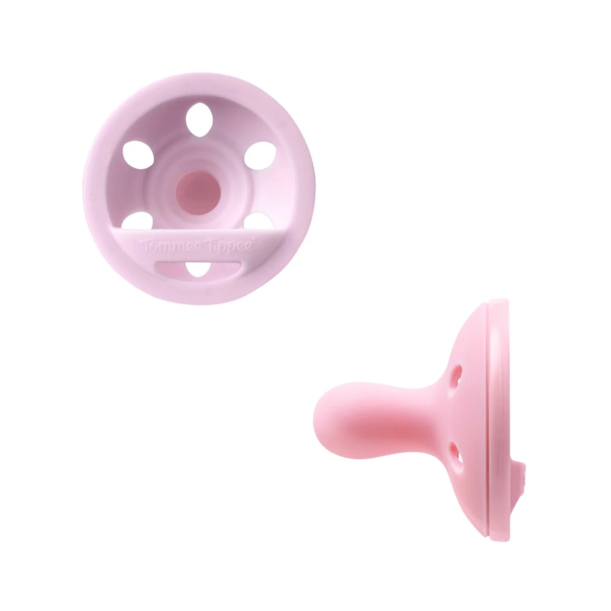 Tommee Tippee Breast-like silikonový dudlík 6-18m, Girl růžová