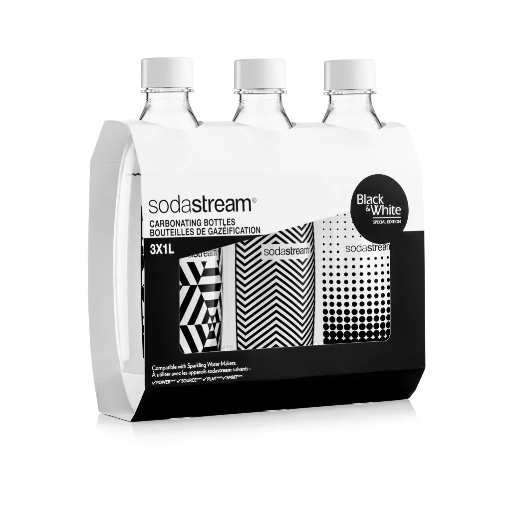 SODASTREAM Lahev Fuse TriPack 1 l 3 ks Black & White