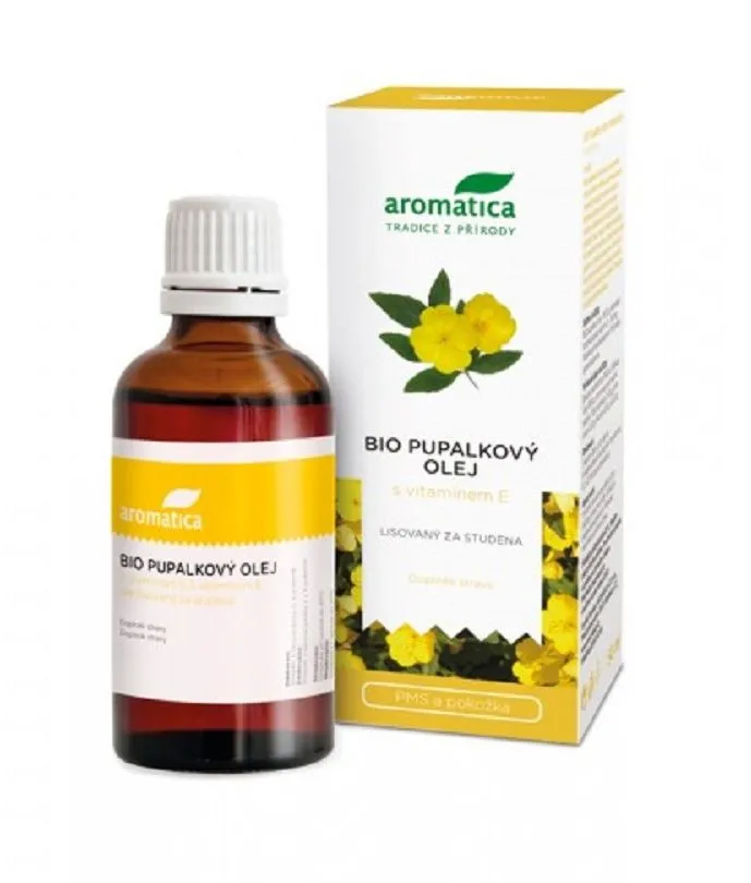 Aromatica BIO Pupalkový olej s vitaminem E