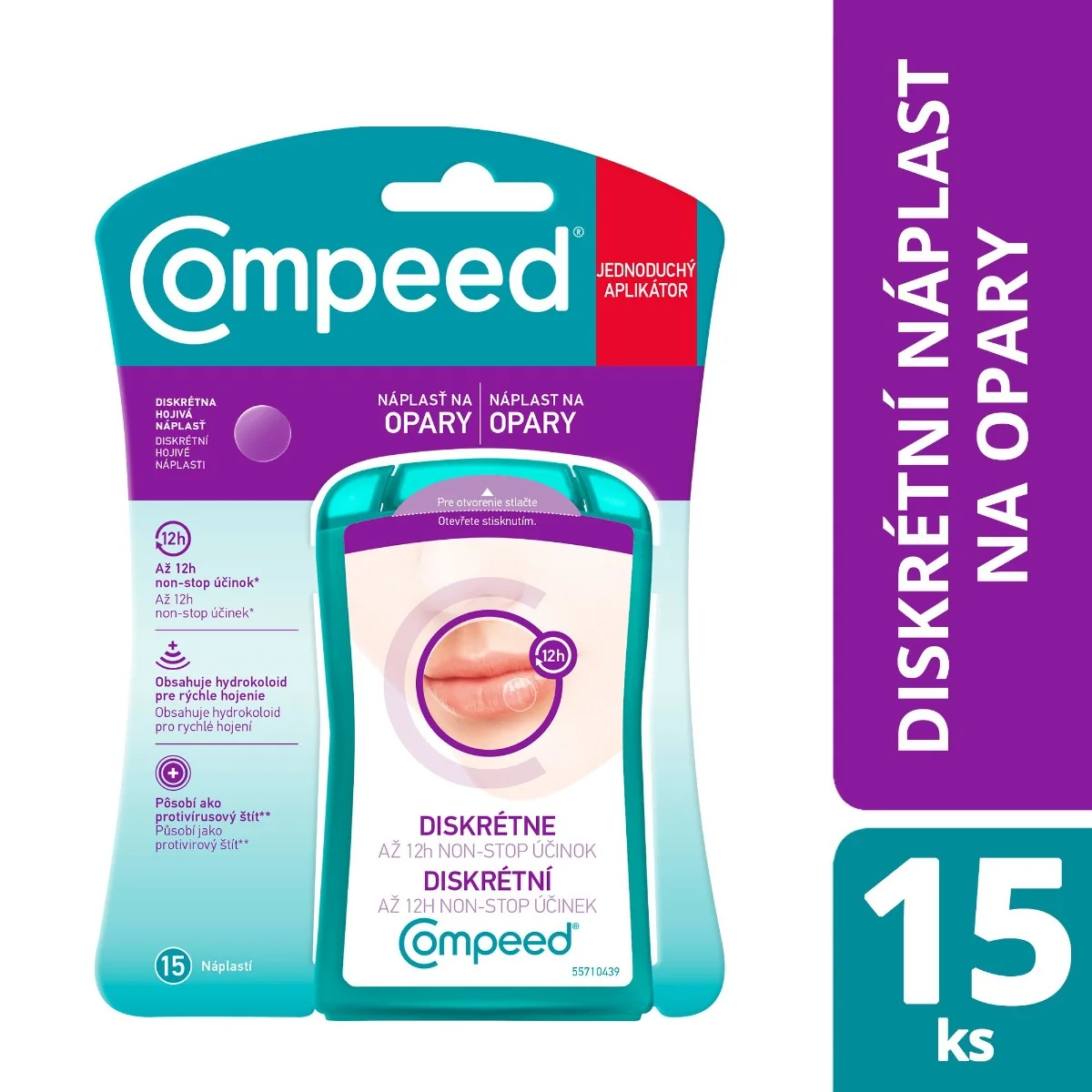 Compeed Náplast na opary 15 ks