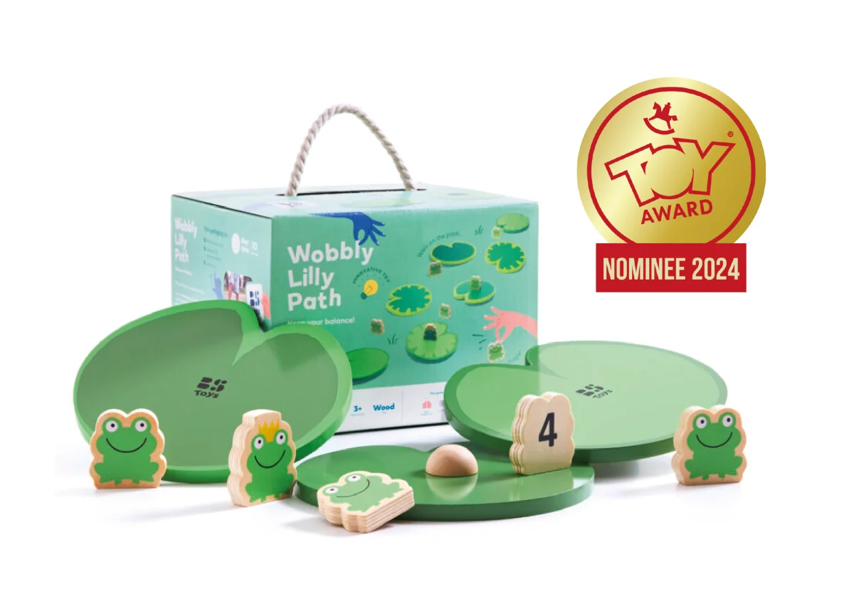 BS Toys Balanční chodníček – lekníny
