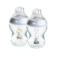 Tommee Tippee Natural Start Samosterilizační kojenecká lahev s Anti-Colic savičkou Pomalý průtok 0m+ 260 ml