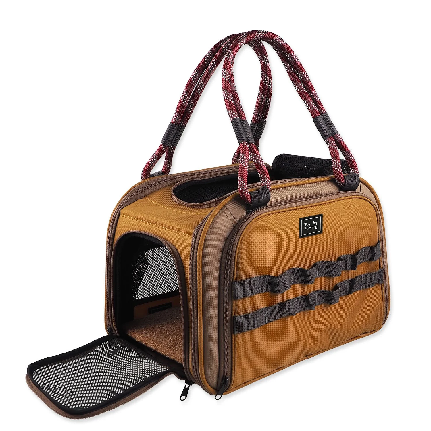 Dog Fantasy Taška Travel Premium rozšiřitelná 44x27x29cm