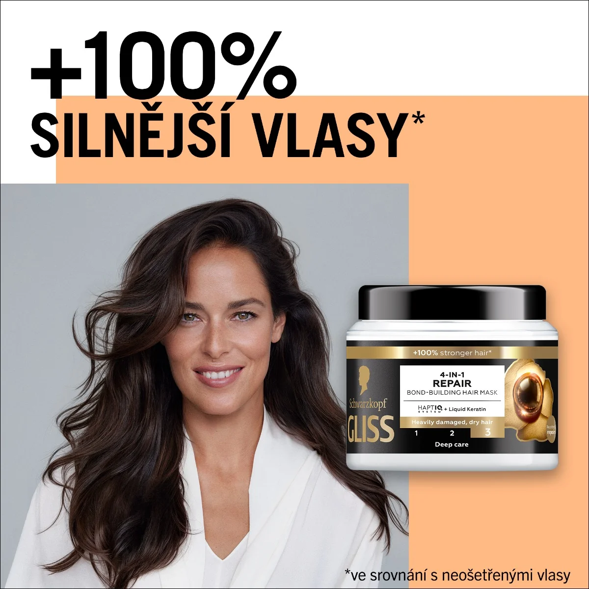 Gliss Ultimate Repair 4v1 regenerační maska na vlasy 400 ml