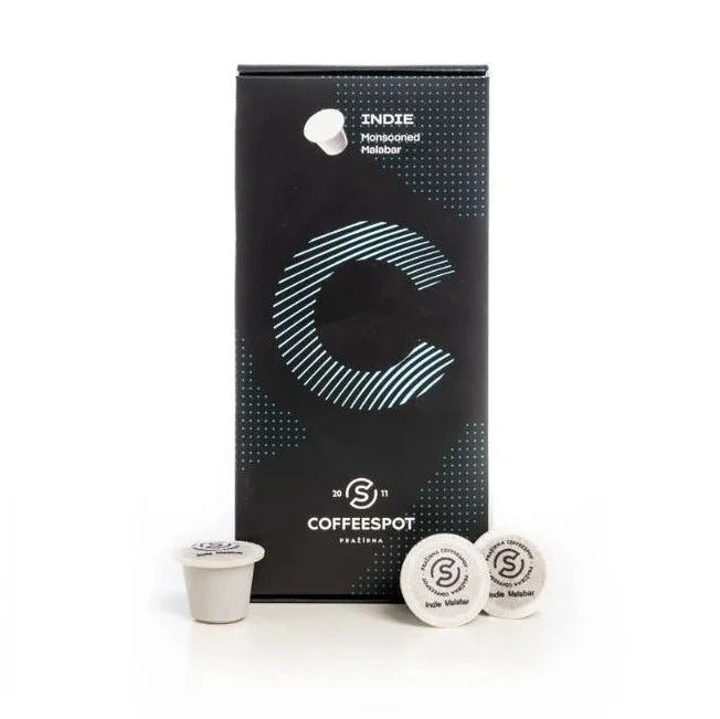 Coffeespot India Monsooned Malabar Espresso kávové kapsle 10x5,6 g