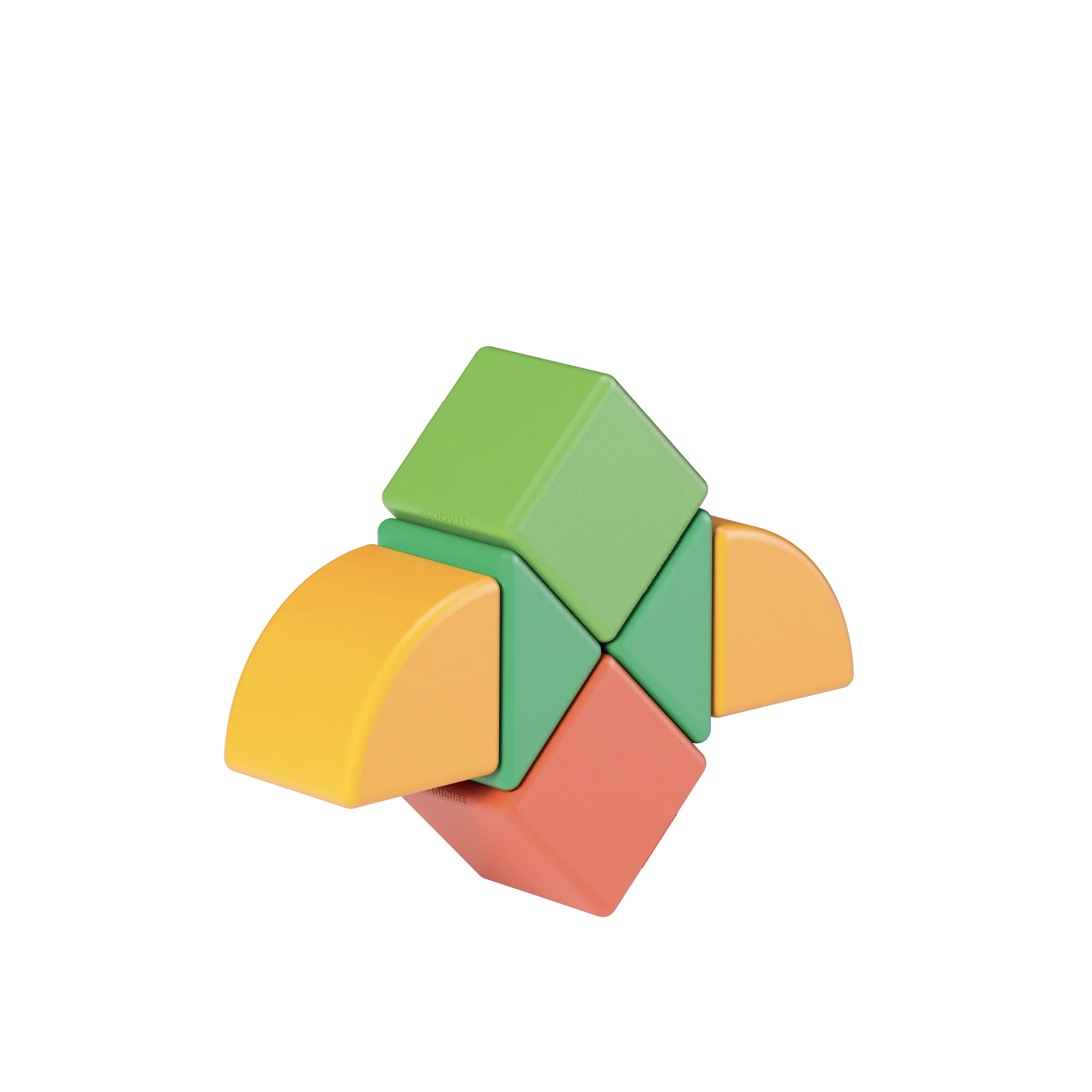 Geomag Magicube Shapes magnetická stavebnice 6 dílků