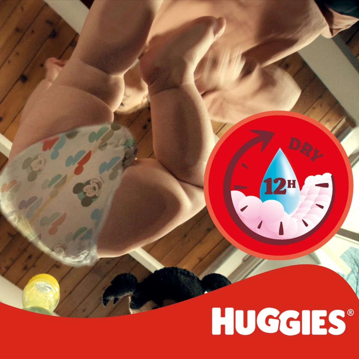 Huggies Little Movers Pants 4 9–14 kg jednorázové plenkové kalhotky 120 ks box