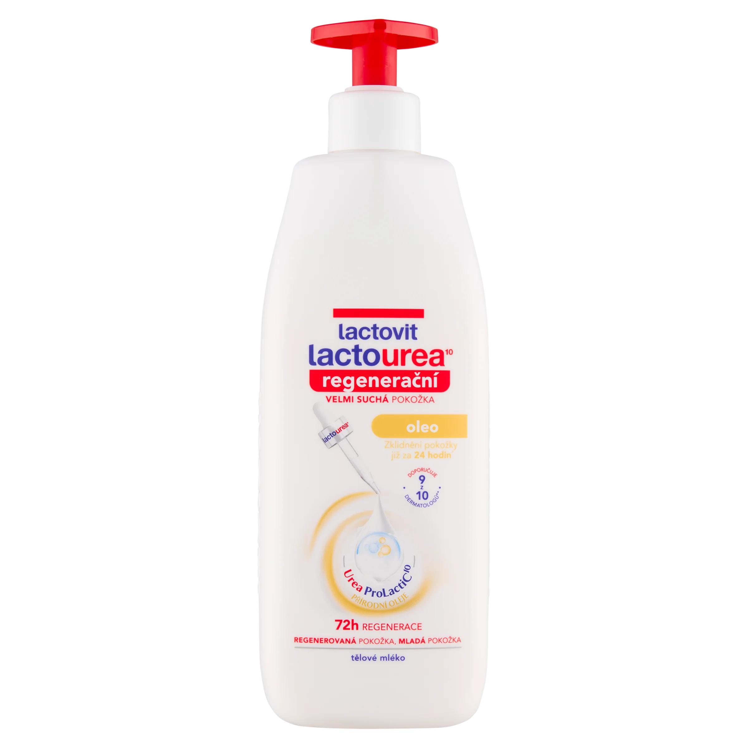 Lactovit Lactourea Oleo tělové mléko 400 ml