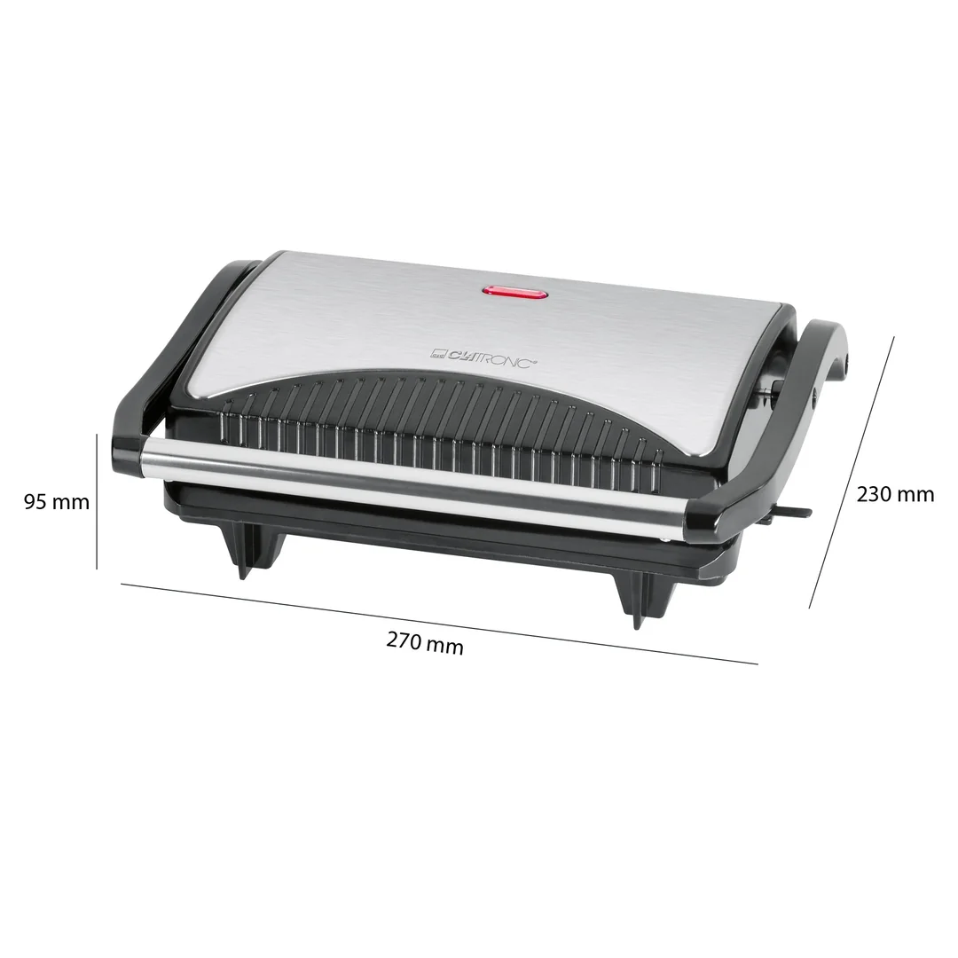 CLATRONIC MG 3519 kontaktní gril,panini,nepřilnavý povrch