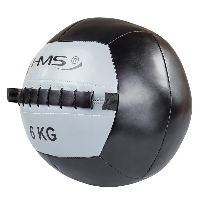 HMS Posilovací míč WLB šedý - 6kg
