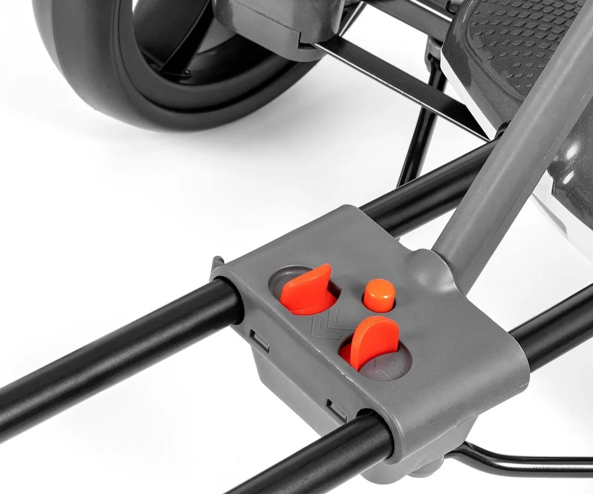 Milly Mally Elektrický gokart BOLT s dálkovým ovládáním, LED, Bluetooth, bílé