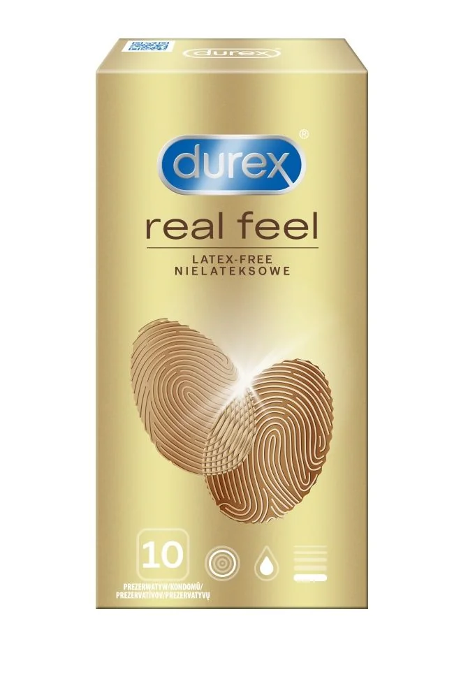 Durex Real Feel kondomy 10 ks