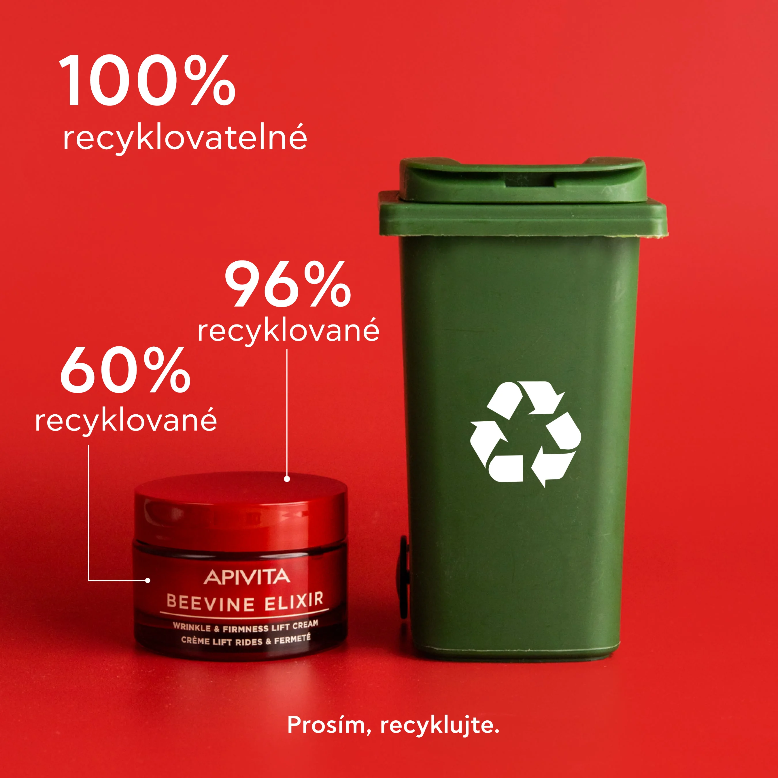 APIVITA BeeVine Elixir Lift Cream Rich denní krém proti vráskám 50 ml