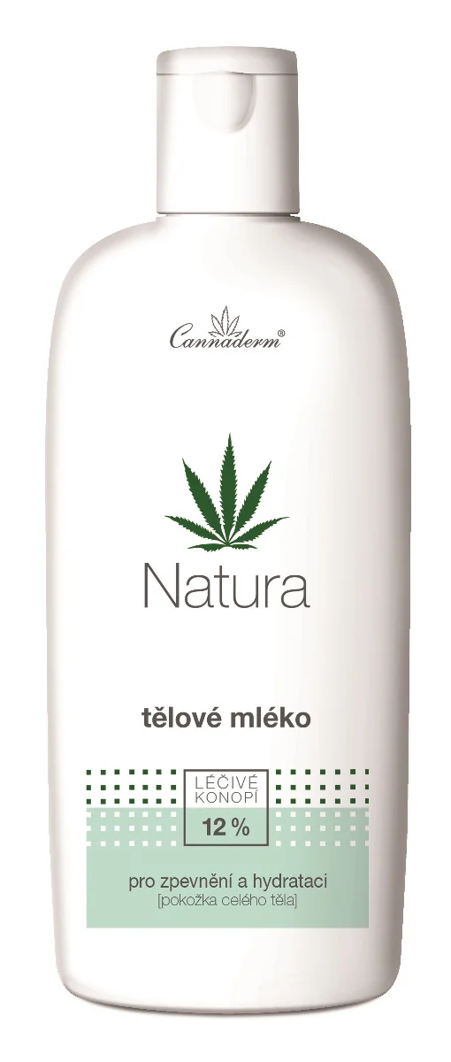 Cannaderm Natura Tělové mléko vyživující 200 ml