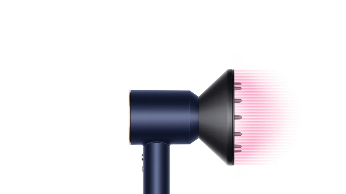 Dyson Supersonic HD07 T3/T4 vysoušeč vlasů pruská modrá/měděná